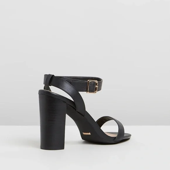 BILLINI | Elena Black Strap Block Heel - Picture 4 of 4